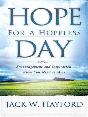 cover image of Hope for a Hopeless Day